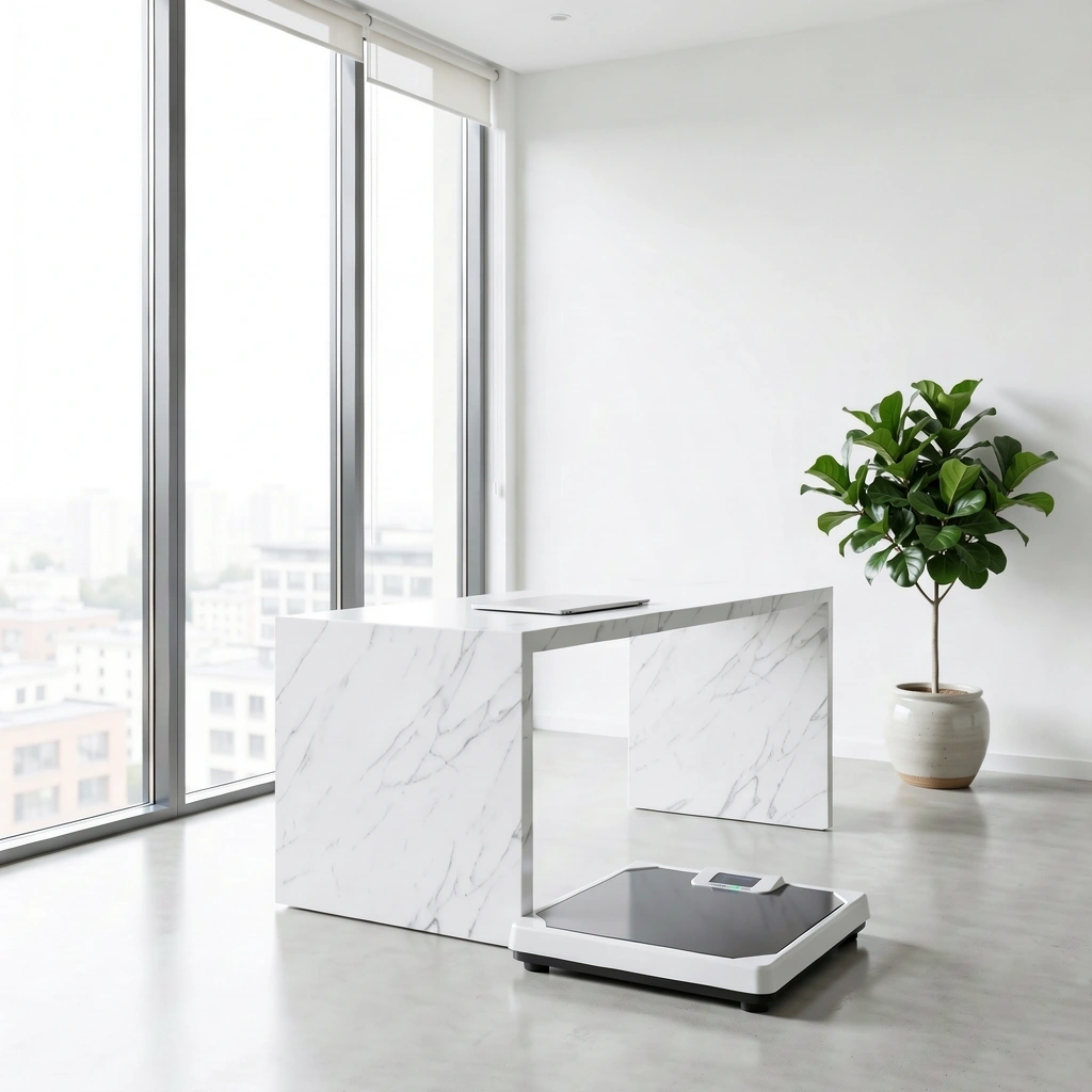 Interior of the Consulenza Nutrizionale clinic in Milan